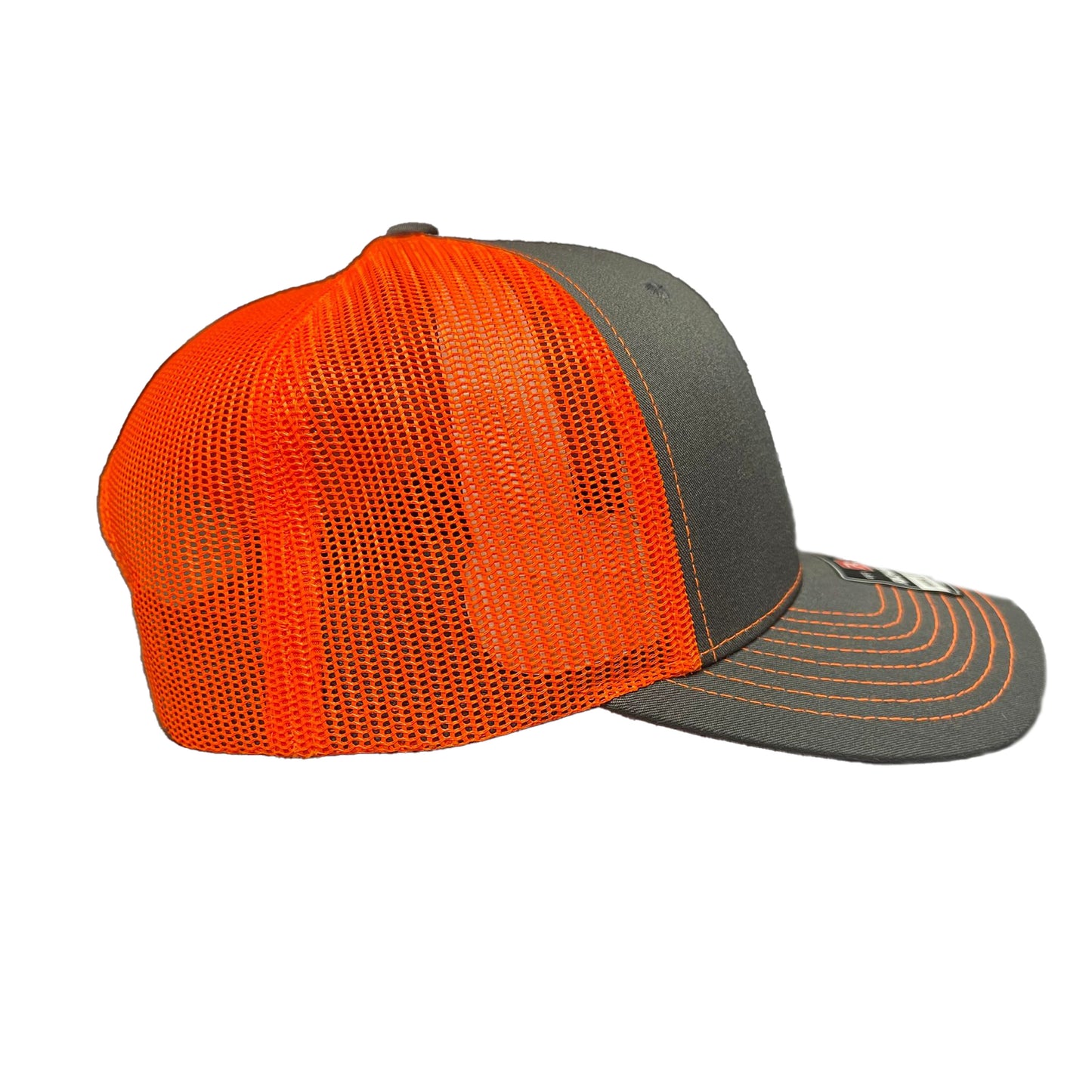 GREY AND ORANGE SNAPBACK
