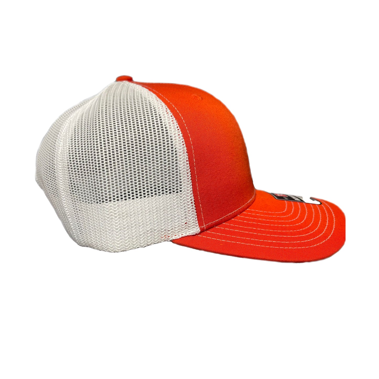ORANGE AND WHITE SNAPBACK